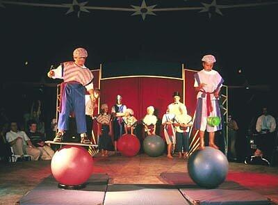 Mitmach-Zirkus auf der Insel Sylt