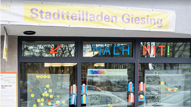 Anlaufstelle für Giesinger: der Stadtteilladen.