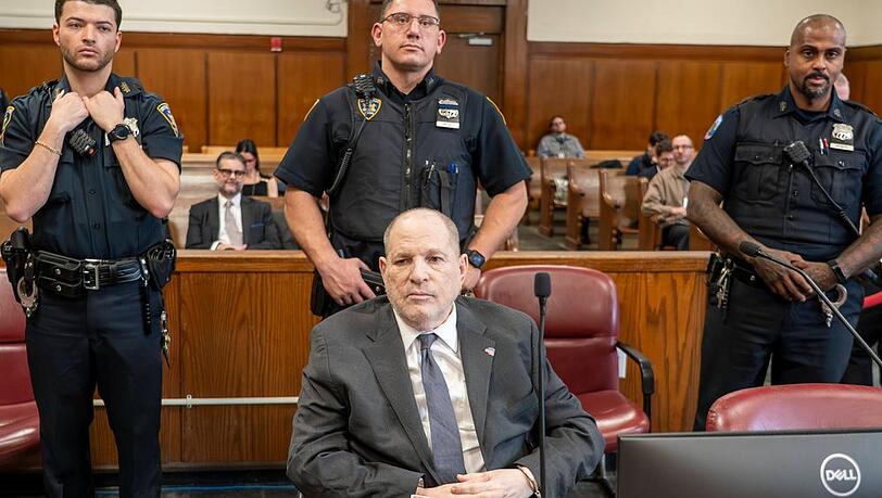 Harvey Weinstein am 4. M&auml;rz 2026 vor Gericht in New York.