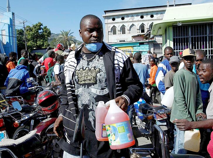 Es fehlt momentan an allem in Haiti