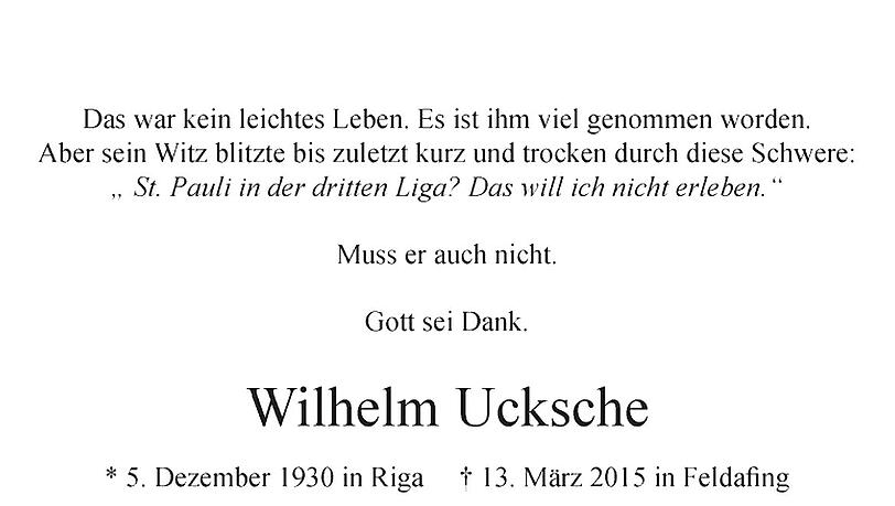 So witzig kann eine Traueranzeige sein. So witzig kann eine Traueranzeige sein.