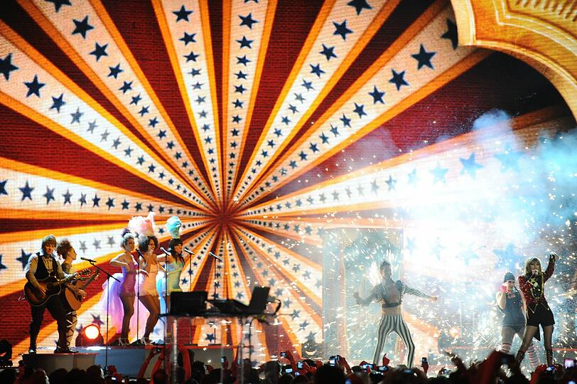 Die MTV Europe Music Awards 2012 - sehen Sie hier die besten Bilder der Mega-Show aus Frankfurt.