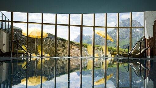 Das Boutiquehotel bietet auch vom Schwimmbad einen tollen Blick. Das Boutiquehotel bietet auch vom Schwimmbad einen tollen Blick.
