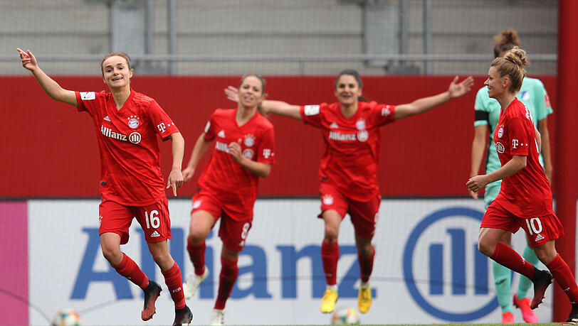 Die Partie der FC-Bayern-Frauen und Bayern Leverkusen für Sonntag ist abgesagt. (Archivbild)