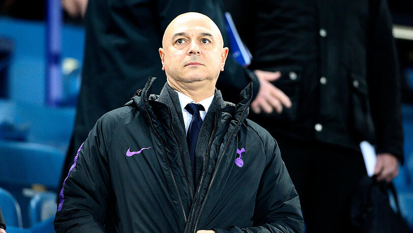 Noch bleibt er hartnackig: Tottenham-Boss Daniel Levy.