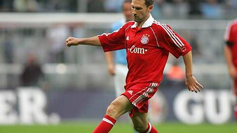 In die Torschützenliste der FC Bayern AllStars trugen sich unter anderem Wiggerl Kögl und Harald Cerny ein.