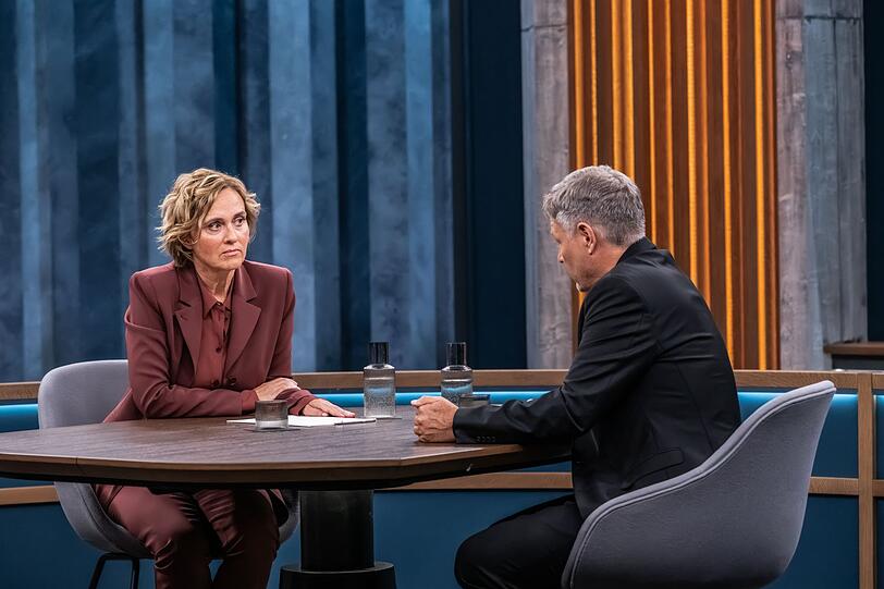 Caren Miosga sprach mit Robert Habeck auch über die Politikwende in Deutschland. Caren Miosga sprach mit Robert Habeck auch über die Politikwende in Deutschland.