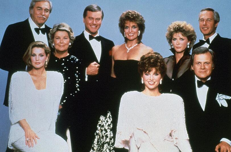 Das weckt alte Erinnerungen: Die Crew von "Dallas".