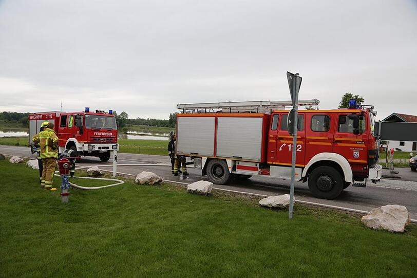 Schwere Hochwasser-Schäden an der A8. Die Bilder zum Durchklicken.