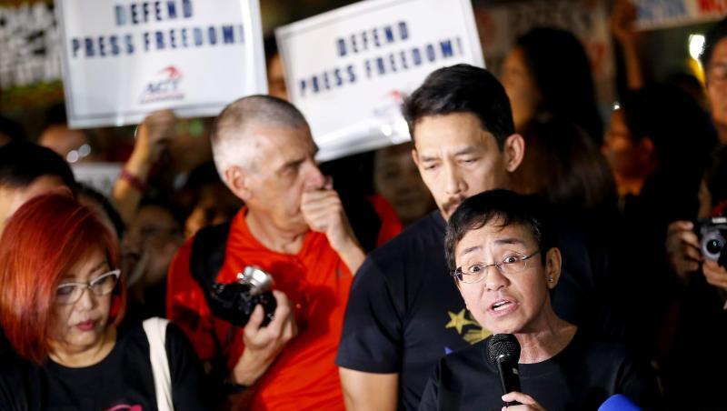 Die Journalistin Maria Ressa ist Chefredakteurin des Online-Nachrichtenportals Rappler.