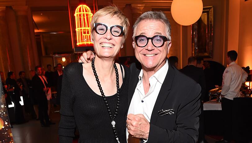 Jörg Knoer mit Ehefrau Kerstin Goeritz. Jörg Knoer mit Ehefrau Kerstin Goeritz.