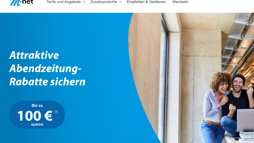 Exklusiv für Abonnenten: Attraktive Rabatte bei M-net. Exklusiv für Abonnenten: Attraktive Rabatte bei M-net.