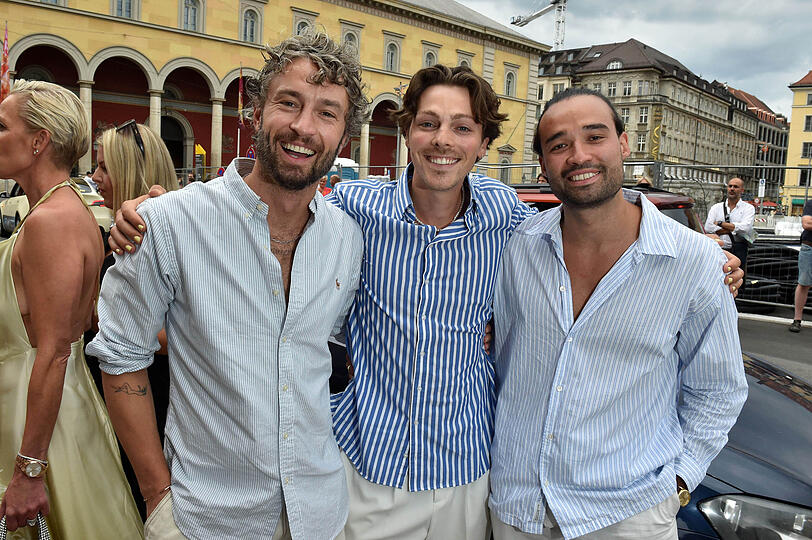 Simon Lohmeyer, Nik Mosch und Samuel Walther