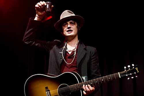 Zugedröhnt in München: Pete Doherty.