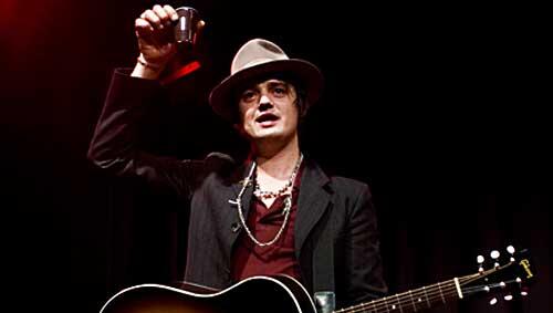 Zugedröhnt in München: Pete Doherty. Zugedröhnt in München: Pete Doherty.