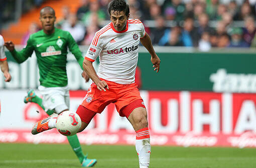 Früher im Dress von Werder Bremen, jetzt wieder ein Bayer: Stürmer Claudio Pizarro.