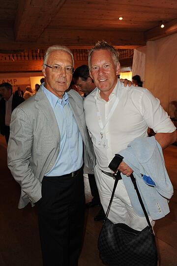 Franz Beckenbauer und Johannes B. Kerner.