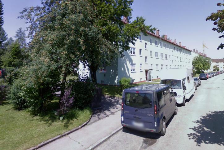 Die Ehlersstraße gehört auch zur Heimag-Siedlung.