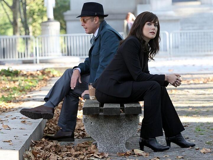 James Spader alias "Red" vertraut sich nur der jungen FBI-Agentin Keen (Megan Boone) an