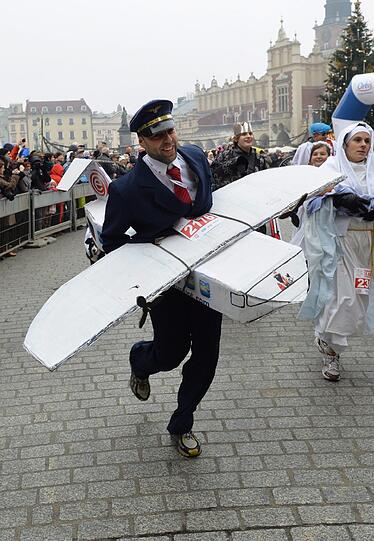 Sportlich ins neue Jahr: Der vom New Year's Eve Run in Krakau