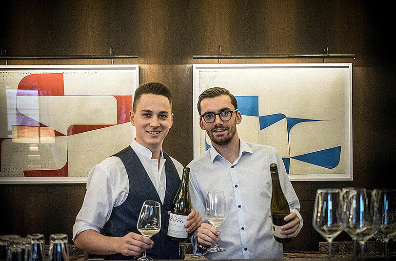 Markus Hirschler (l.) und Stefan Grabler.