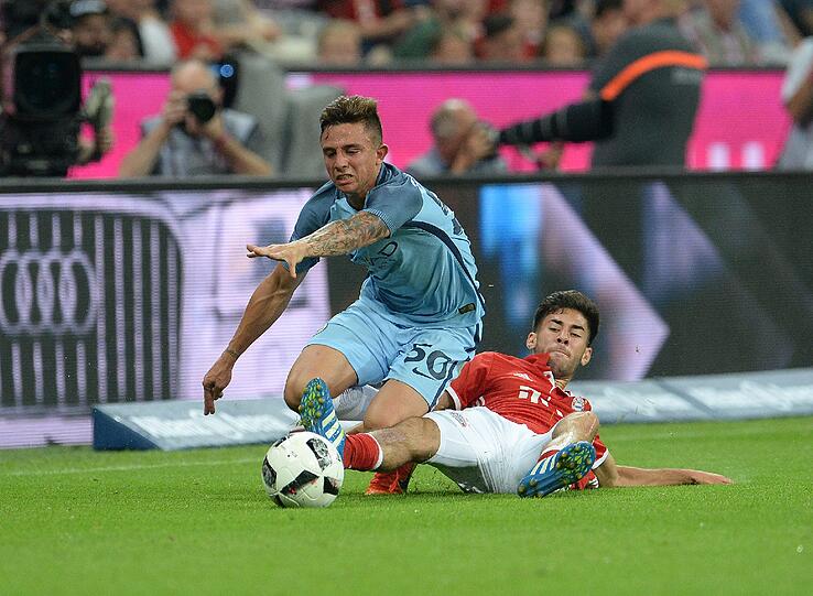 Bei der Rückkehr von Pep Guardiola in die Allianz-Arena gewannen die Bayern, unter Neu-Trainer Carlo Ancelotti, mit 1:0. Klicken Sie sich durch die Bilder des Spiels.