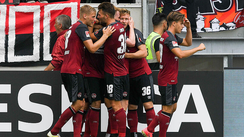 Es läuft bei den Nürnbergern: Der "Club" ist aktuell an der Spitze der 2. Bundesliga.
