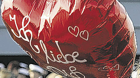 Der Übeltäter: ein metallbeschichteter Ballon.