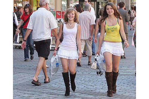 Zum Shoppen ist die City bei der Jugend beliebt. Doch hier wohnen so wenige Menschen unter 15 Jahren wie sonst nirgends in Nürnberg.