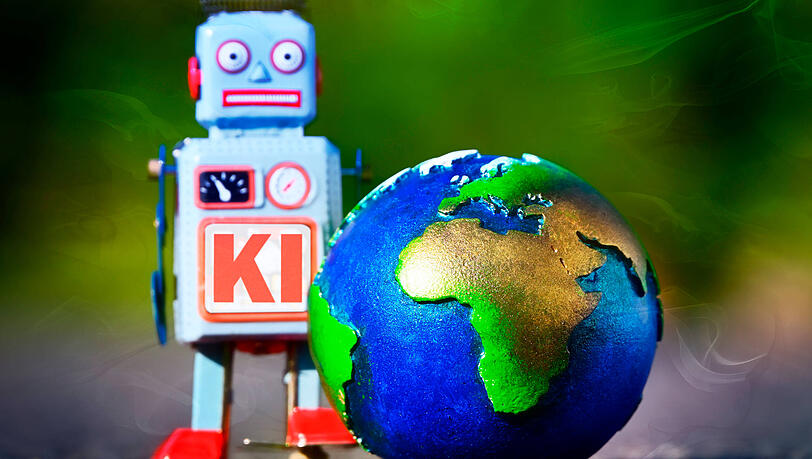 Künstliche Intelligenz kann im Kampf gegen den Klimawandel helfen – oder ihn erschweren. Dafür entscheidend ist die Frage, wie ihr Energiebedarf gedeckt wird. Künstliche Intelligenz kann im Kampf gegen den Klimawandel helfen – oder ihn erschweren. Dafür entscheidend ist die Frage, wie ihr Energiebedarf gedeckt wird.