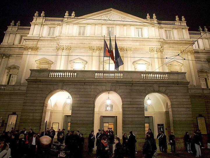 Weltberühmt: die Scala in Mailand.