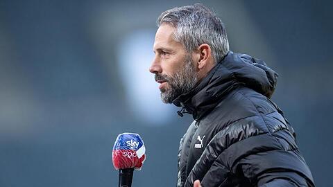 Gladbachs Trainer Marco Rose soll ein Kandidat beim BVB sein.