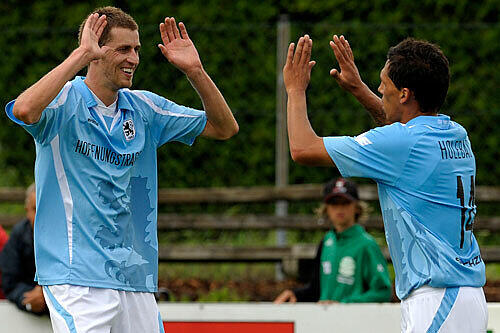 Wird ein Löwe: Florin Lovin (links).