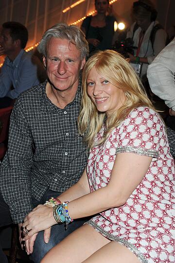 Holte in seiner Karriere 11 Grand-Slam Titel: Björn Borg mit Frau Patricia.