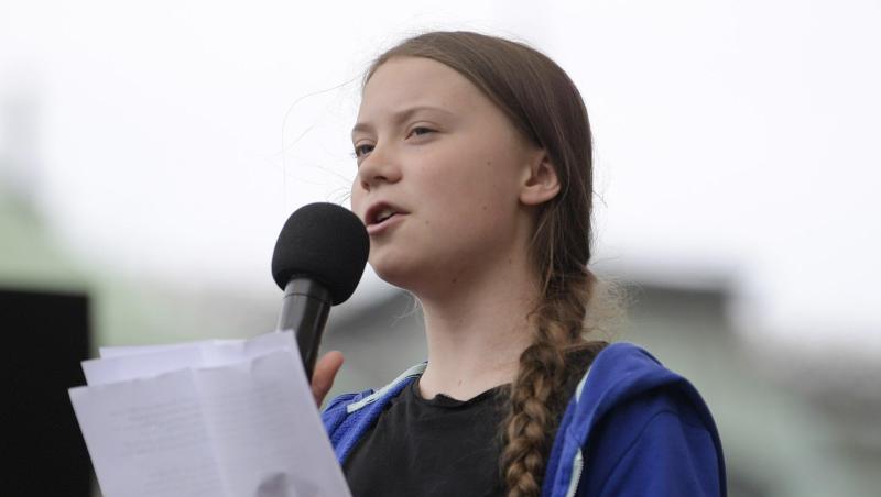 Greta Thunberg, Klimaaktivistin und Schülerin aus Schweden. Greta Thunberg, Klimaaktivistin und Schülerin aus Schweden.