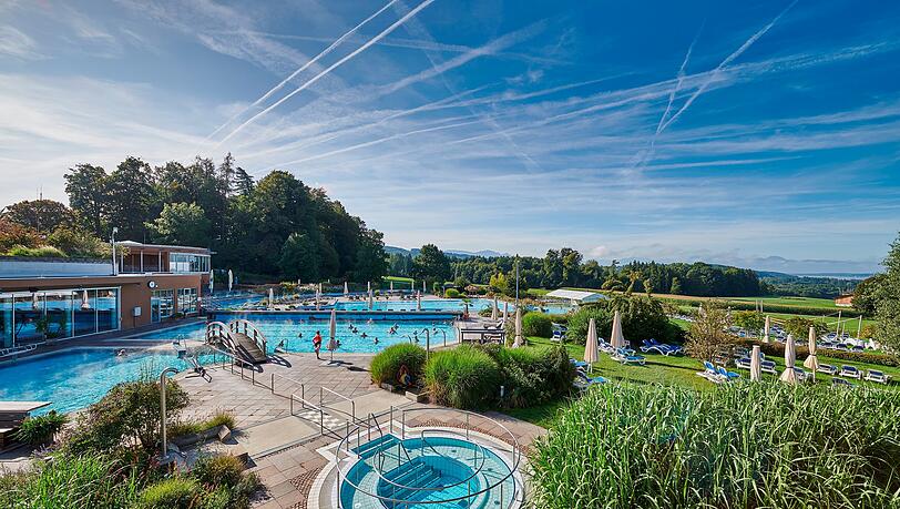 Die Chiemgau Thermen sind der ideale Ort zum entspannen und erholen. Die Chiemgau Thermen sind der ideale Ort zum entspannen und erholen.