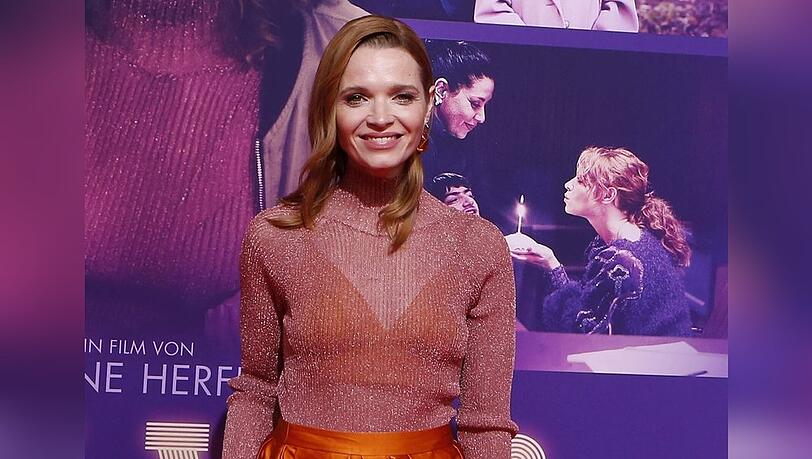 Filmemacherin Karoline Herfurth bei der Premiere ihres neuen Kinofilms "Einfach mal was Schönes".