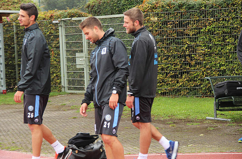 Die Spieler des TSV 1860 München bei Laktattest - die Bilder