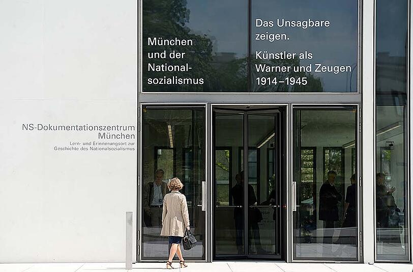 Das Äußere des neuen NS-Dokumentationszentrums, welches am Donnerstag eröffnet wurde.