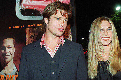 Waren von 2001 bis 2005 verheiratet: Jennifer Aniston und Brad Pitt.
