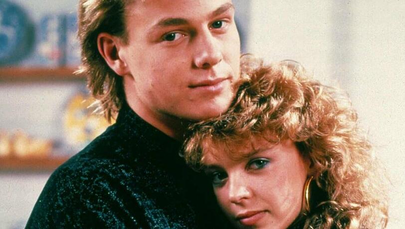 Jason Donovan und Kylie Minogue in "Neighbours".