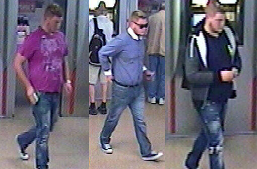 Wer kennt die Personen auf den Fotos? Die Polizei sucht Zeugen.