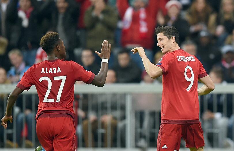DAVID ALABA, NOTE 2: Hatte wie Boateng und die Abwehrkollegen hinten nichts zu tun. Ließ es dafür mit zwei Linksschüssen in der Offensive krachen. Ganz souverän, auch in der zweiten Halbzeit als Linksverteidiger.