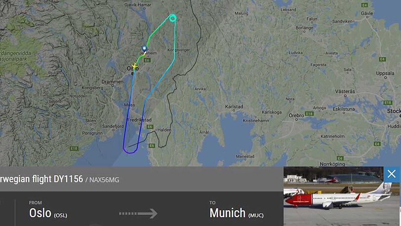Die Boeing musste wegen kaputter Toiletten umkehren. Die Boeing musste wegen kaputter Toiletten umkehren.