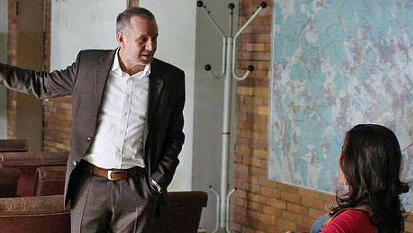 "Tatort: Eine bessere Welt": Die Kommissare Frank Steiner (J. Król) und Conny Mey (Nina Kunzendorf) ermitteln in ihrem ersten Fall "Tatort: Eine bessere Welt": Die Kommissare Frank Steiner (J. Król) und Conny Mey (Nina Kunzendorf) ermitteln in ihrem ersten Fall