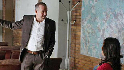 "Tatort: Eine bessere Welt": Die Kommissare Frank Steiner (J. Król)  und Conny Mey (Nina Kunzendorf) ermitteln in ihrem ersten Fall