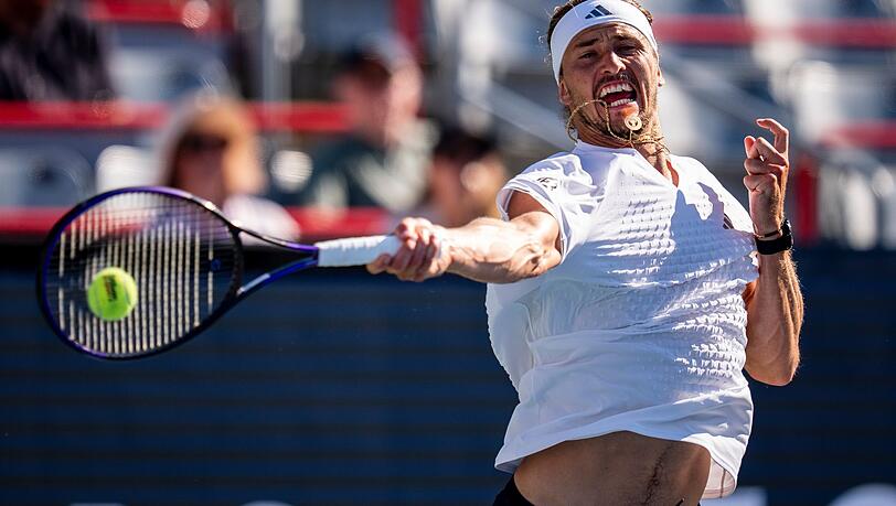 Zverev hatte in Cincinnati auch in der zweiten Partie keinen guten Beginn. (Archivbild)
