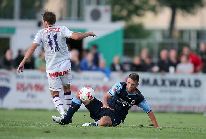 Unentschieden spielten die Löwen am Dienstag gegen Austria Wien - für mehr hat's nicht gereicht. Die Bilder vom Testspiel