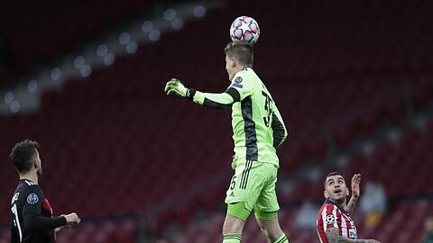 Bayerns Torwart Alexander Nübel in Aktion.