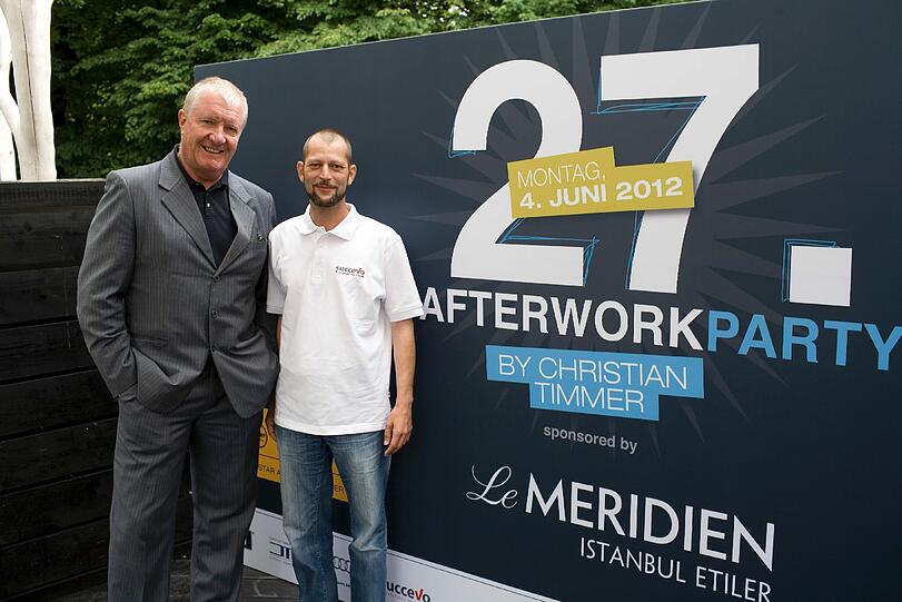 Christian Timmer, Veranstalter (links), Georg Schreiner,(rechts), Senior Consultant Partner Succevo
